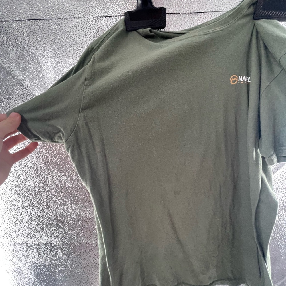 Olive Green Men's Shirt